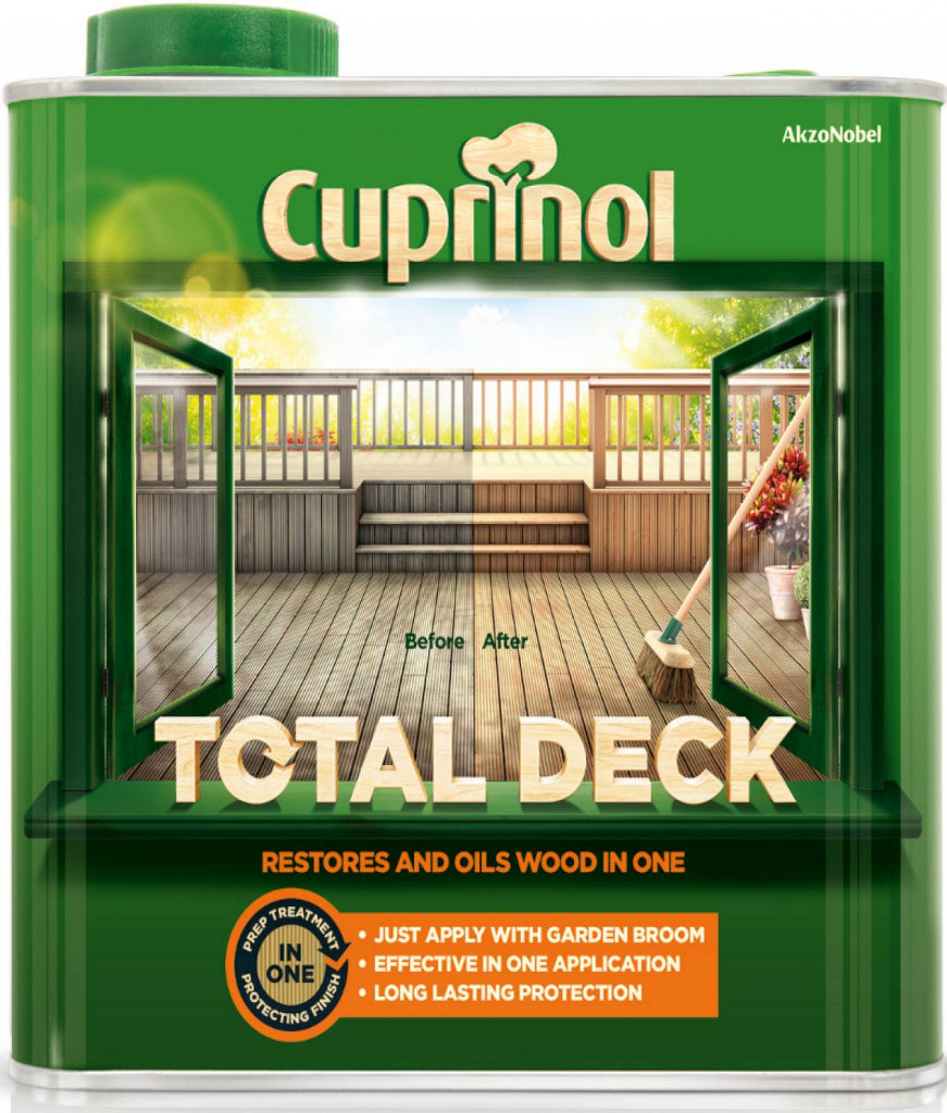 Cuprinol Total Deck Restorer & Oil – Decking Paint