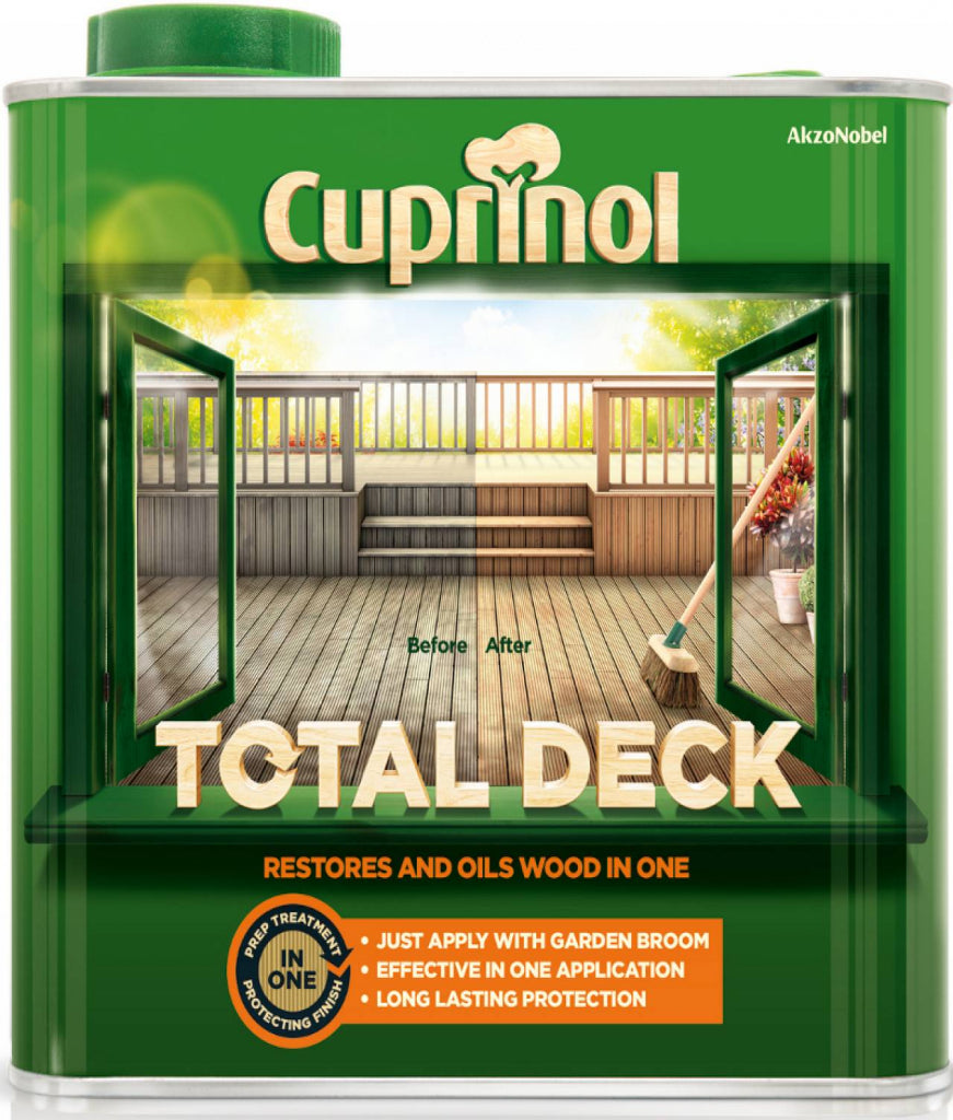 Cuprinol Total Deck Restorer & Oil