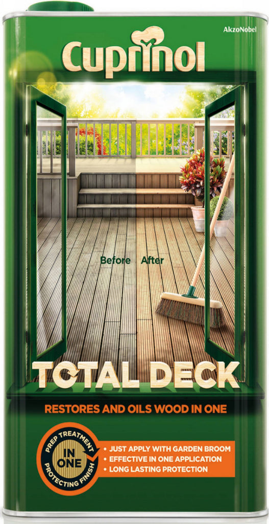 Cuprinol Total Deck Restorer & Oil