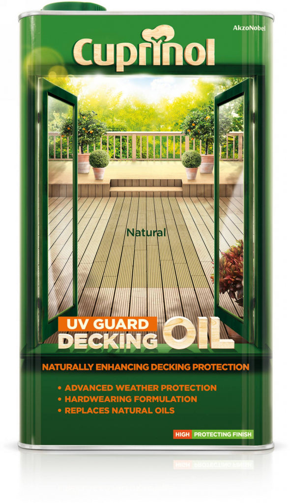 Cuprinol UV Guard Decking Oil 5 Litres